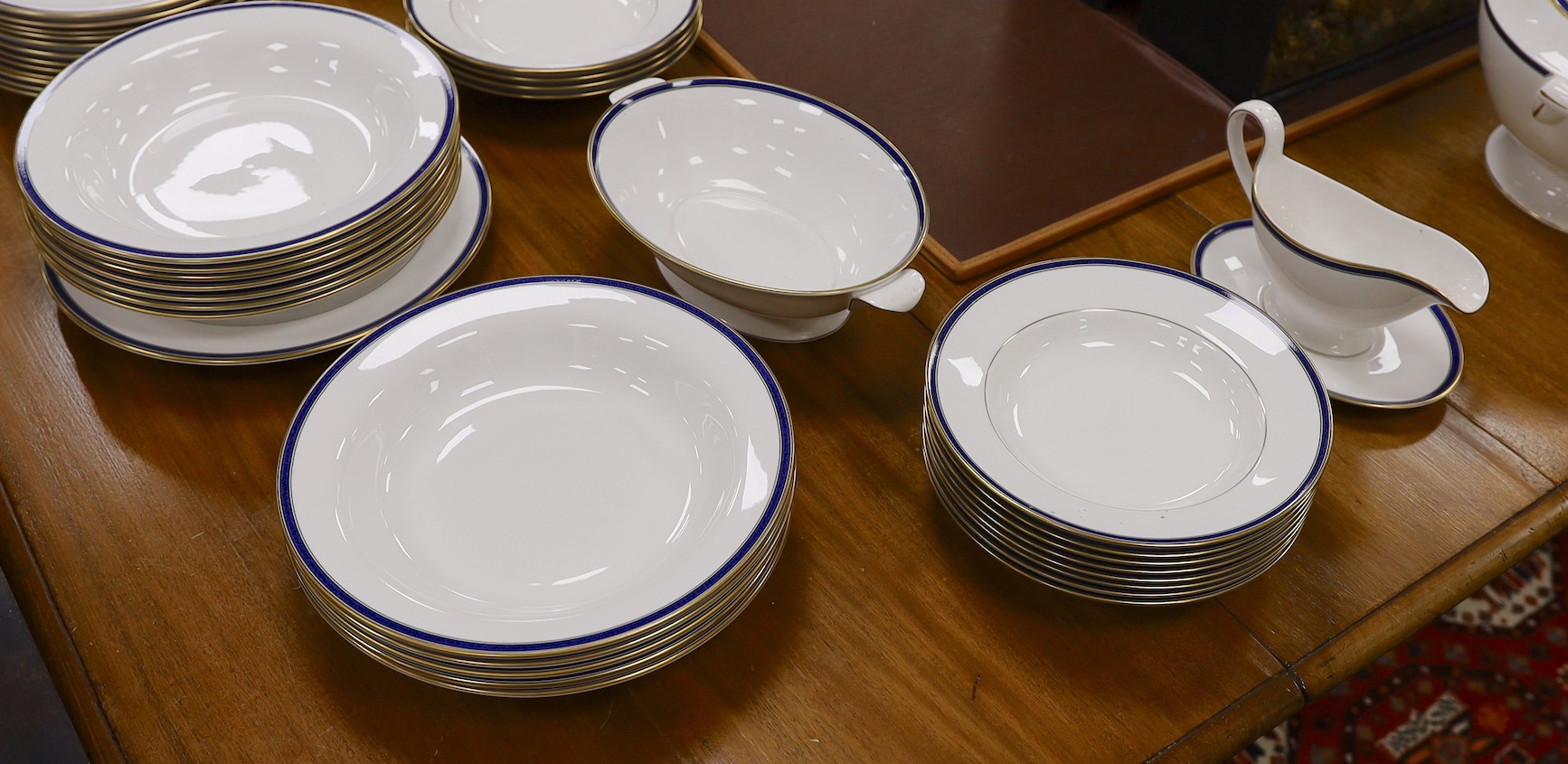 An extensive Spode “Lausanne”, dinner, tea and coffee bone china service